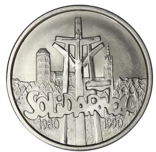 100 000 złotych - Solidarność - 1990 rok - Typ B
