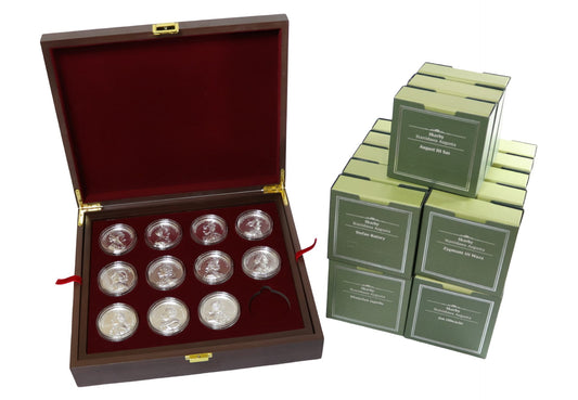 SKARBY STANISŁAWA AUGUSTA - WSZYSTKIE 23 SZTUKI - KOMPLET