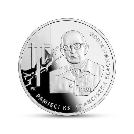 Moneta 10 zł -  Pamięci ks. Franciszka Blachnickiego